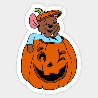 Cute Pumpkin Halloween Sticker